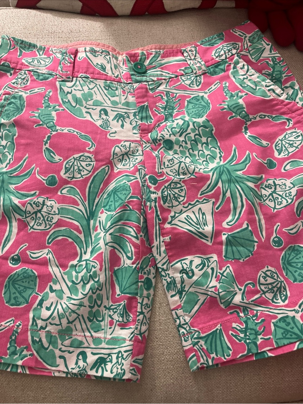 Lilly Pulitzer, rare vintage originals size 2 tropical bowl pineapples lobster